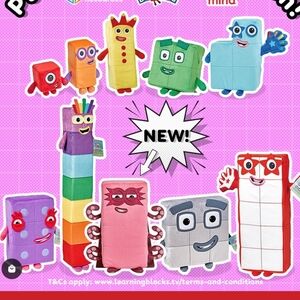 Colorful Numberblocks Learning Set